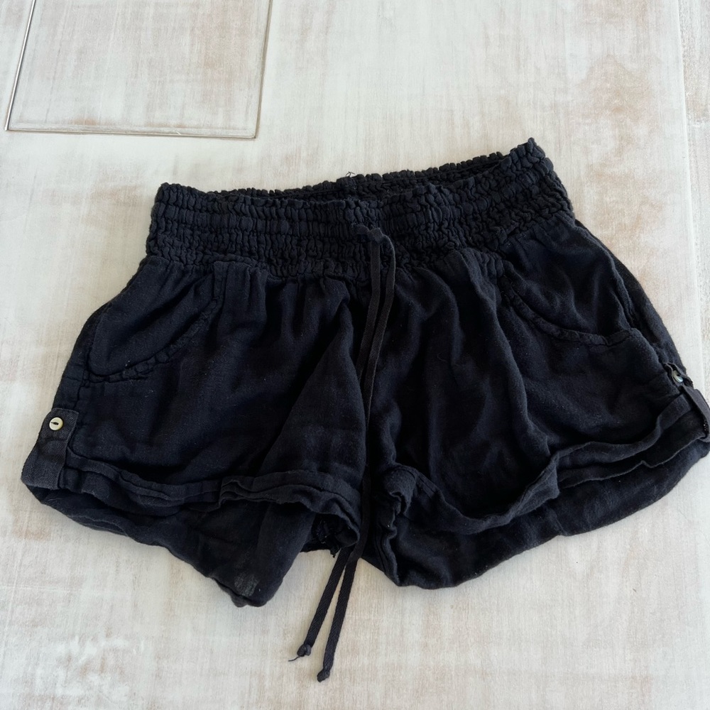 Splendid Cotton Short in black